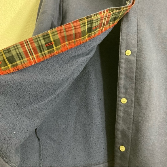 Orvis Vintage Embroidered Christmas Sweater - Blue/Red Plaid - Small - Picture 6 of 9